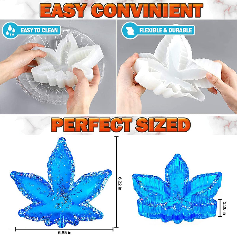 Epoxy Resin+ Silicone Mold Kit: 3D Marine Life Collection - MOY Resin Envy