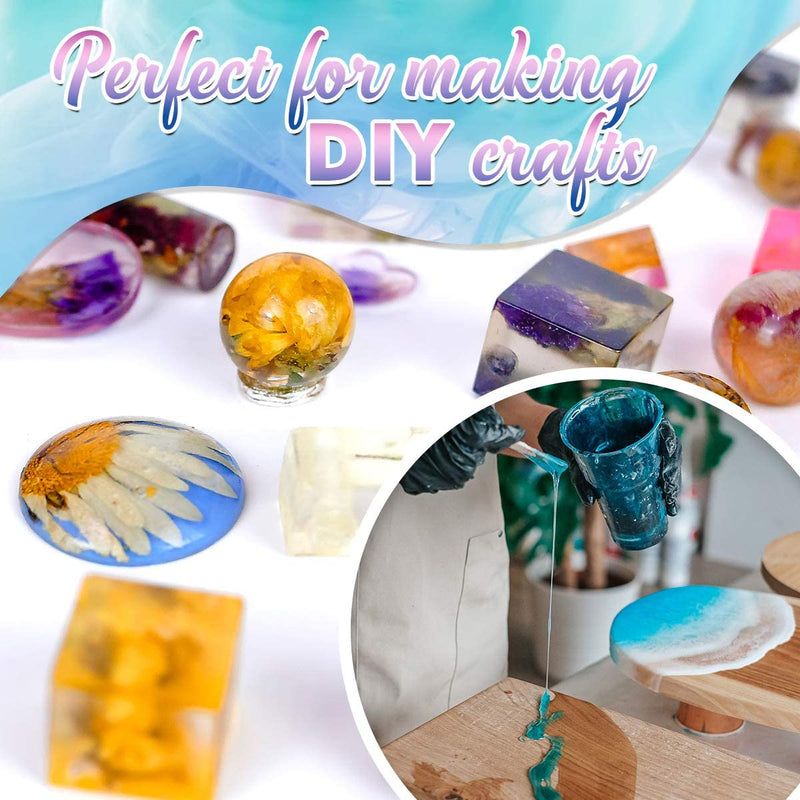 Clear Epoxy Resin for Crafts & Jewelry