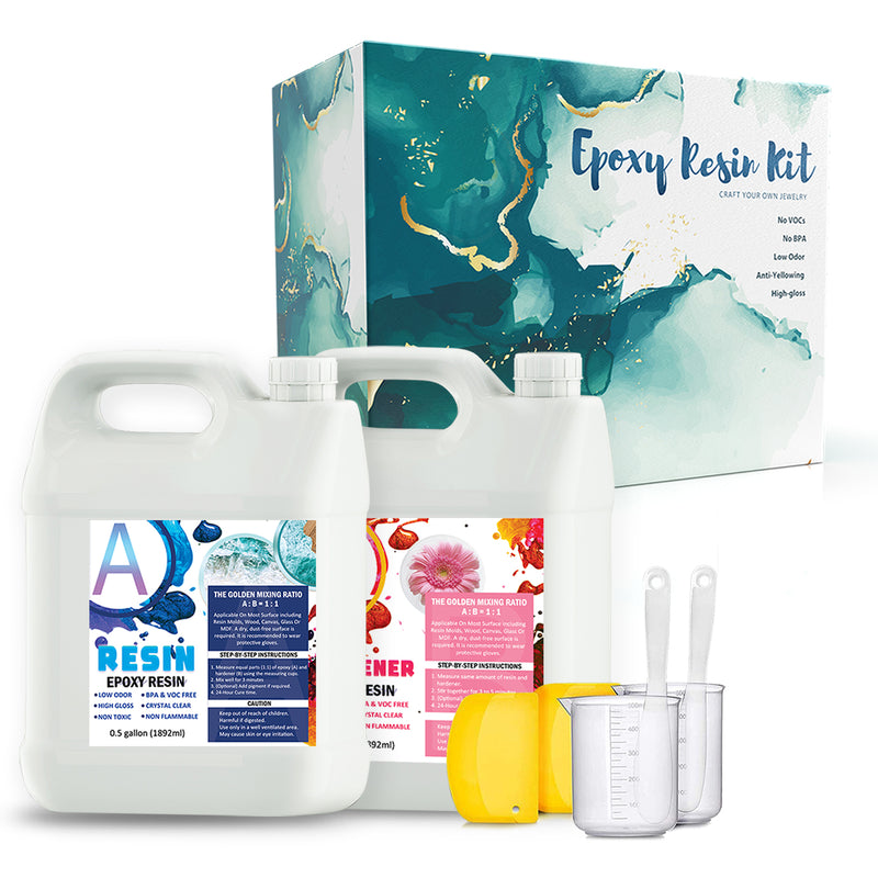 1 gal Epoxy Resin Beginners Kit with Tools