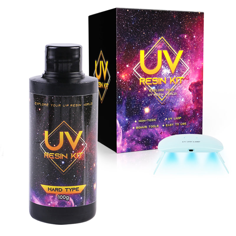 3.35 oz. UV Resin with Light & Mold